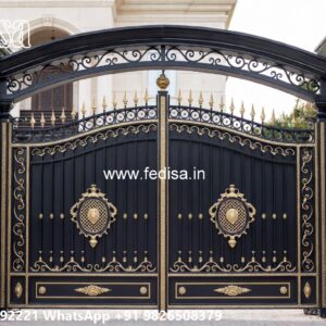 Maharaja Gate Ka Design, Sliding Gate Lock Design Stainless Steel Main Gates