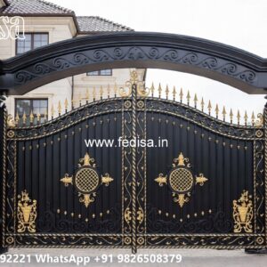 Folding Grill Gate Design, Gate Upper Design Stainless Steel Main Gates