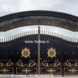 Maharaja Gate Ka Design, Modern Front Gate Stainless Steel Main Gates