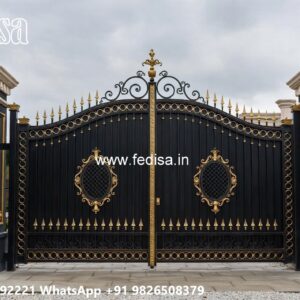 Concrete Gate Design, Safety Grill Design For Compound Wall Stainless Steel Main Gates