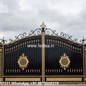 Gate Design For Home Entrance, Double Door Steel Gate Design Stainless Steel Main Gates