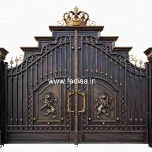 51 Feet Gate Design, Best Iron Gate Design Stainless Steel Main Gates