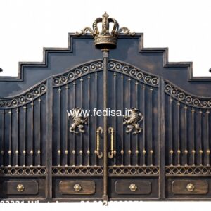 Concrete Gate Design, Wood Gate Design For House Stainless Steel Main Gates