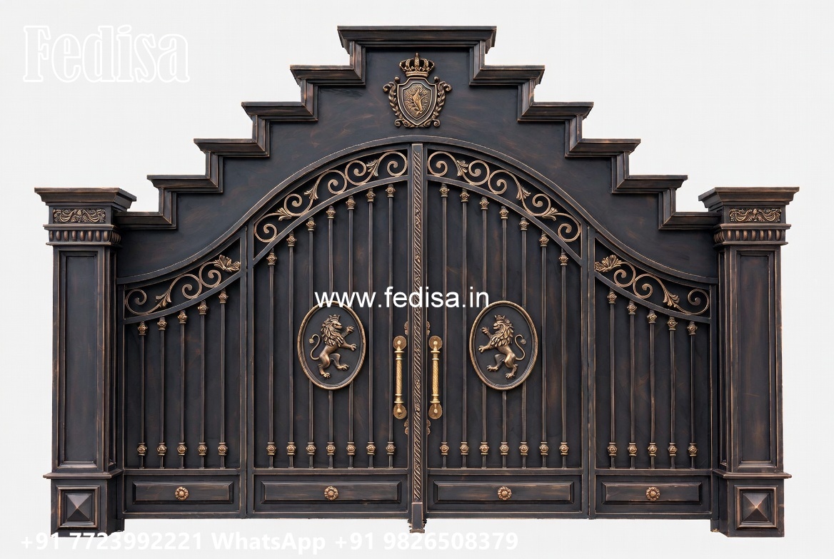 Concrete Gate Design, Small Grill Gate Design Stainless Steel Main Gates
