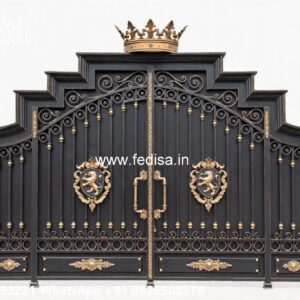 Hpl Sheet Gate Design, Aluminium Main Gate Design Stainless Steel Main Gates