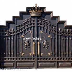 Maharaja Gate Ka Design, Modern Iron Pipe Gate Stainless Steel Main Gates