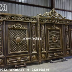 Simple House Gate Design, Iron Rod Gate Design Stainless Steel Main Gates