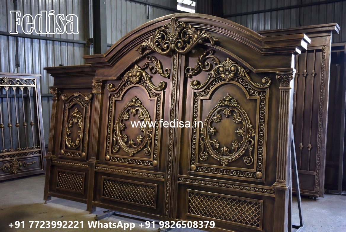 Unique Gate Design, Angle Gate Design Stainless Steel Main Gates