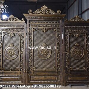 Gate Design For Home Entrance, Compound Wall Grill Gate Design Stainless Steel Main Gates