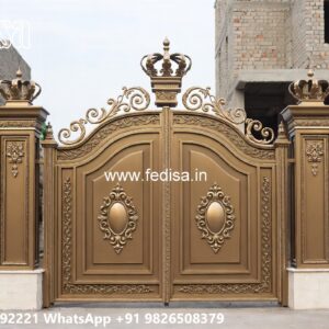 Simple House Gate Design, Steel Maharaja Gate Stainless Steel Main Gates