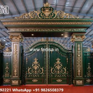 Maharaja Gate Ka Design, Modern Folding Gate Design Stainless Steel Main Gates