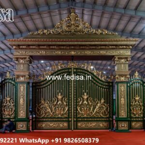 Folding Grill Gate Design, Gate New Design 2026 Stainless Steel Main Gates