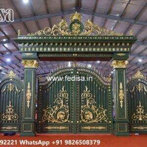 Folding Grill Gate Design, Simple Gate Grill Design Stainless Steel Main Gates