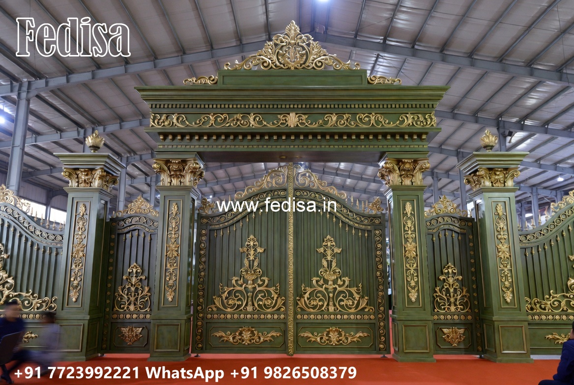 Hpl Sheet Gate Design, Grill Design For Boundary Stainless Steel Main Gates