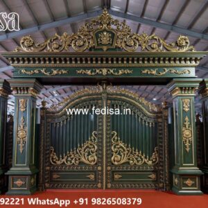 Folding Grill Gate Design, Maharaja Gate Grill Stainless Steel Main Gates