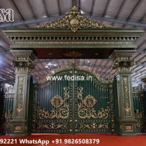 Maharaja Gate Ka Design, American Gate Design Stainless Steel Main Gates