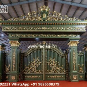 Concrete Gate Design, Roof Gate Design Stainless Steel Main Gates