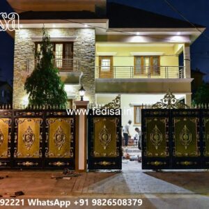 Unique Gate Design, Slider Gate Ka Design Stainless Steel Main Gates