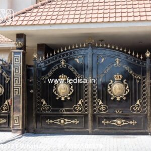 Concrete Gate Design, Gate Main Design Stainless Steel Main Gates