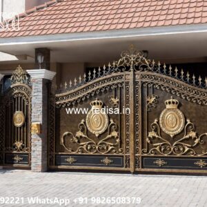 Gate Design For Home Entrance, Front Gate And Wall Design Stainless Steel Main Gates