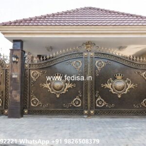 Concrete Gate Design, Lokhandi Gate Design Stainless Steel Main Gates