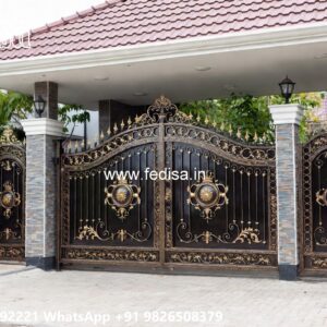 82 Feet Gate Design, Big Main Gate Design Stainless Steel Main Gates