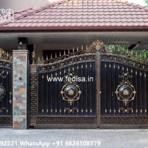 Folding Grill Gate Design, Louver Gate Design Stainless Steel Main Gates