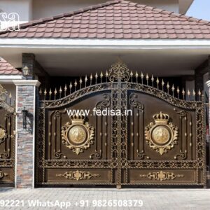 Simple House Gate Design, Aluminium Sliding Gates Designs Stainless Steel Main Gates