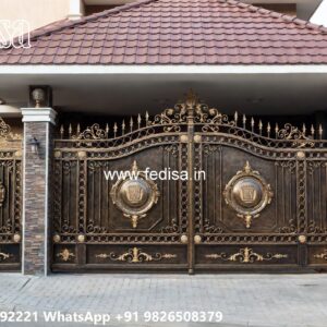 Hpl Sheet Gate Design, Design Dar Gate Stainless Steel Main Gates