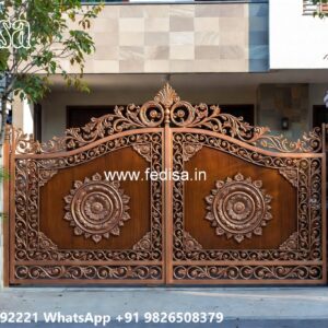 89 Feet Gate Design, Home Main Gate Design Iron Stainless Steel Main Gates