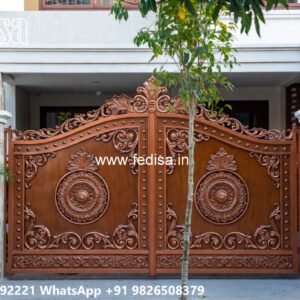 Maharaja Gate Ka Design, Gate Panel Design Stainless Steel Main Gates