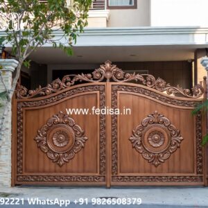 Folding Grill Gate Design, Outdoor Main Gate Design Stainless Steel Main Gates