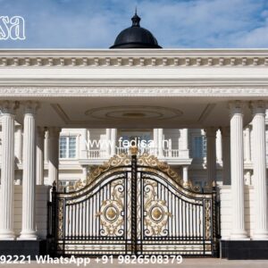 Latest Main Gate Design 2108, House Compound Gate Design Stainless Steel Main Gates