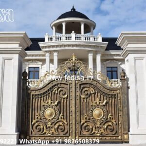 Maharaja Gate Ka Design, Cyclone Gate Design Stainless Steel Main Gates