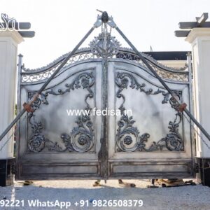 Concrete Gate Design, Simple Garden Gate Design Stainless Steel Main Gates