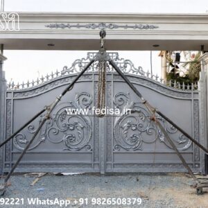 Simple House Gate Design, Main Gate Entry Design Stainless Steel Main Gates