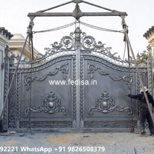 Simple House Gate Design, House Front Gate Wall Design Stainless Steel Main Gates
