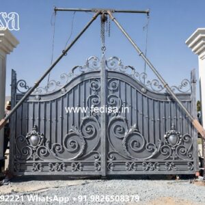 Hpl Sheet Gate Design, New Gate Ke Design Stainless Steel Main Gates