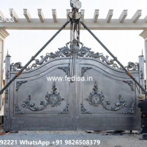 Gate Design For Home Entrance, 3 Door Gate Design Stainless Steel Main Gates