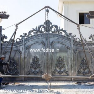 Latest Main Gate Design 2115, Covered Gate Design Stainless Steel Main Gates