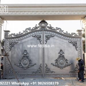 Unique Gate Design, 5 Feet Iron Gate Design Stainless Steel Main Gates