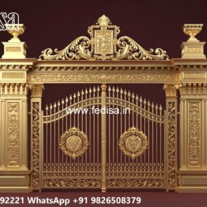 Metal Gate Designs For Homes, Compound Wall And Gate Design Stainless Steel Main Gates