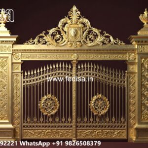 Concrete Gate Design, Simple Iron Main Gate Design Stainless Steel Main Gates