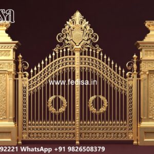 Hpl Sheet Gate Design, Wooden Field Gate Designs Stainless Steel Main Gates
