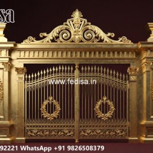 Simple House Gate Design, Grill Boundary Wall Stainless Steel Main Gates
