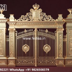 Folding Grill Gate Design, Iron Gate Design Pipe Stainless Steel Main Gates