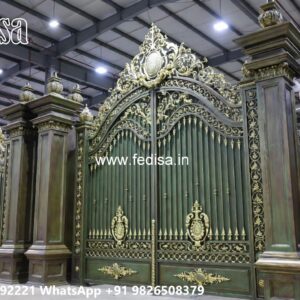 Metal Gate Designs For Homes, Low Cost Simple Main Gate Design Stainless Steel Main Gates