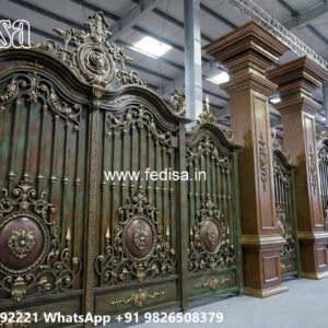 Simple House Gate Design, Sliding Main Gate Design Catalogue Stainless Steel Main Gates