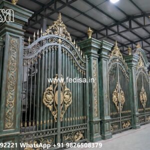 Gate Design For Home Entrance, Gate Design 10 Feet Stainless Steel Main Gates