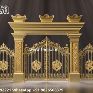 Latest Main Gate Design 2137, Pushing Gate Design Stainless Steel Main Gates